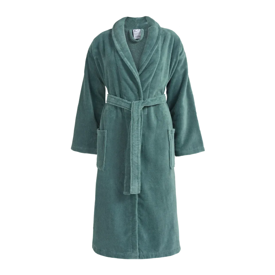 Vandyck Prestige Uni morgenkåpe vintage green velour
