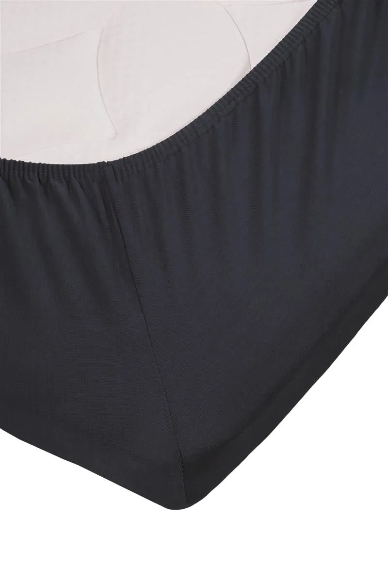 Beddinghouse Jersey Stretch splittopperlaken indigo 180x200-220