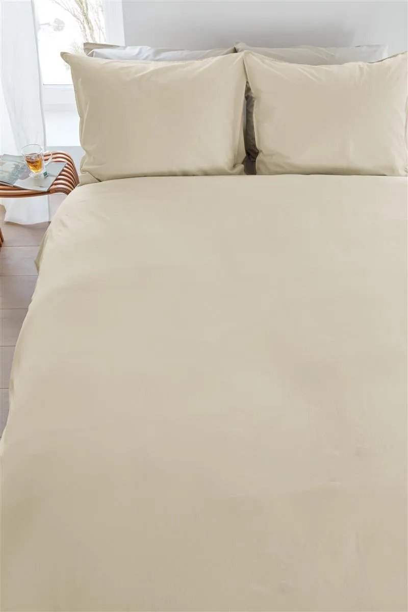Beddinghouse Organic Basic dynetrekk 140x200 sand økologisk