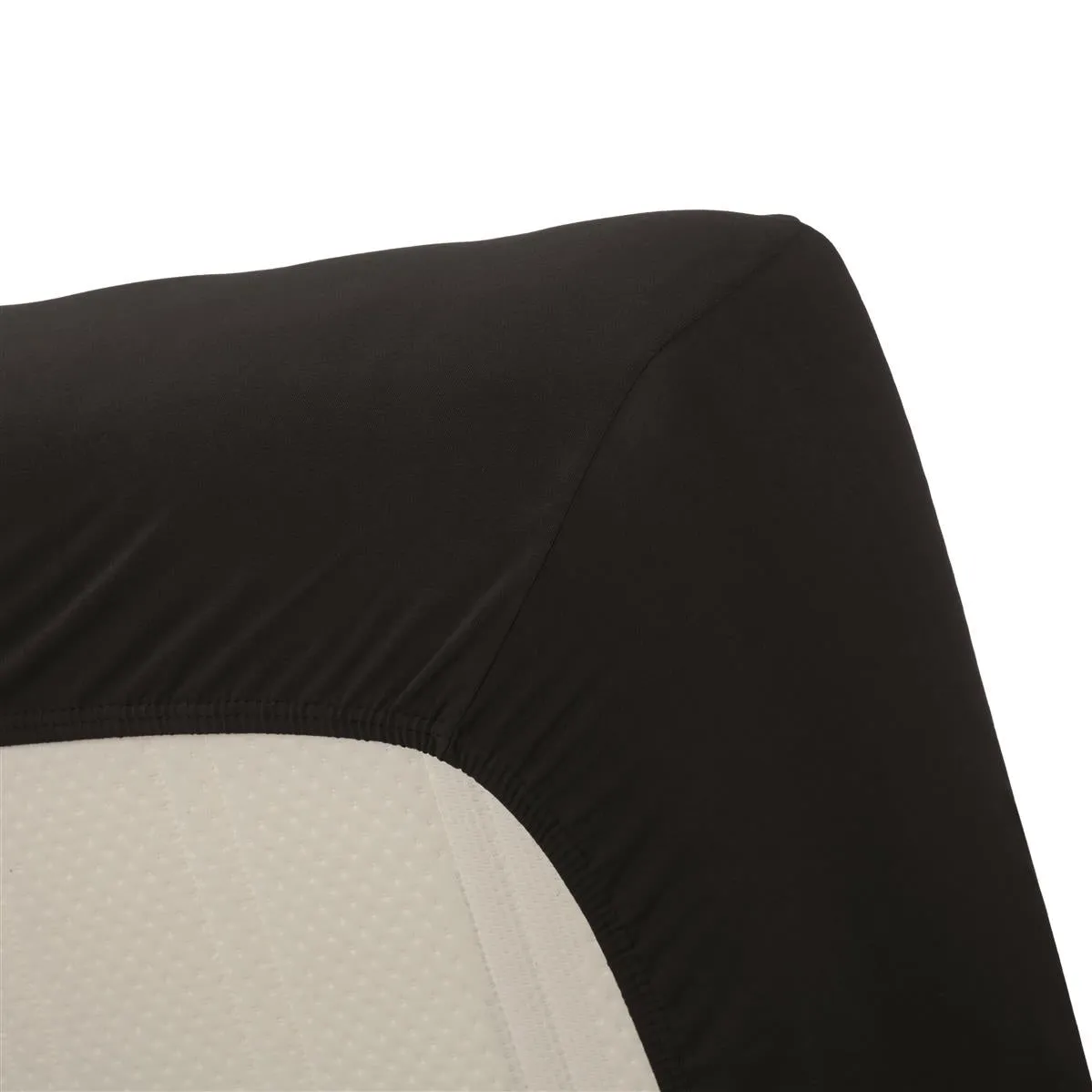 Beddinghouse Jersey Stretch laken 140x200 svart bomull