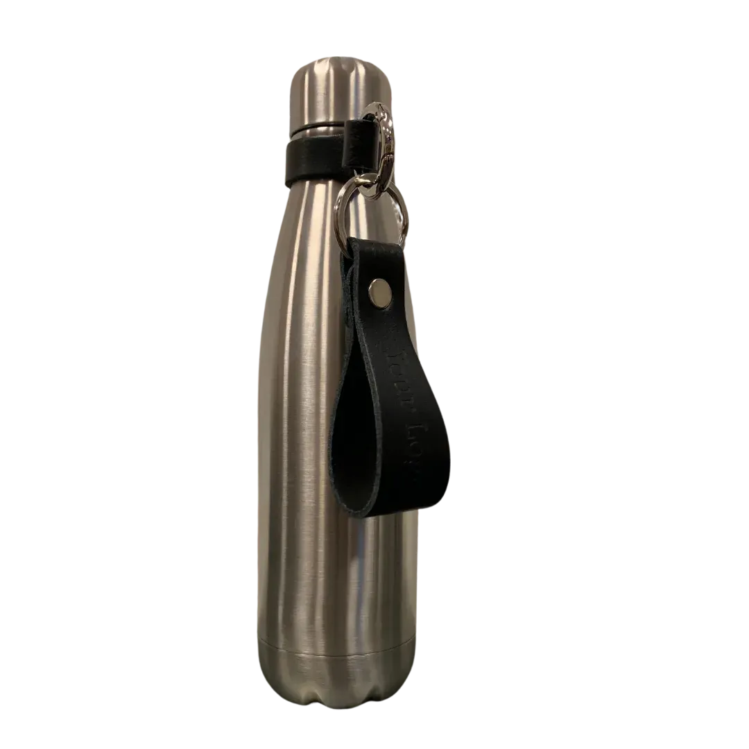 Xapron drikkeflaske isolert stål 750 ml skinnreim