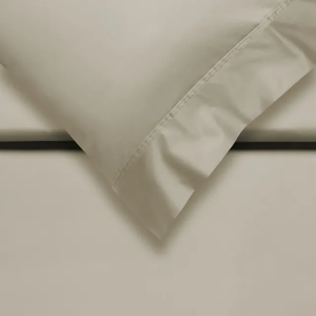 Vandyck Purity 87 sengetøy stone 200x200 ensfarget