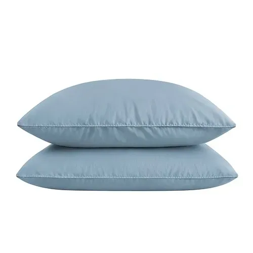 Ambiante Cotton Uni putevar 60x70 blå bomull 2-pk
