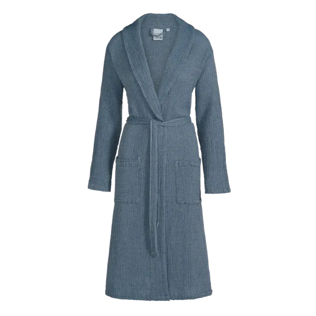 Vandyck Cleveland badekåpe herre vintage blue GOTS