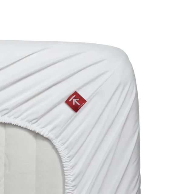 Beddinghouse Percale splittopplaken 180x200 cm hvit bomull