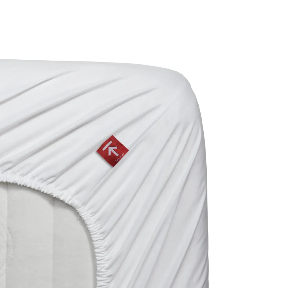 Beddinghouse Percale splittopplaken 180x200 cm hvit bomull