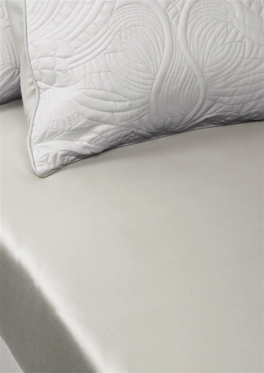 Moooi Embroidered Dodo laken elfenben 90x200 cm sateng