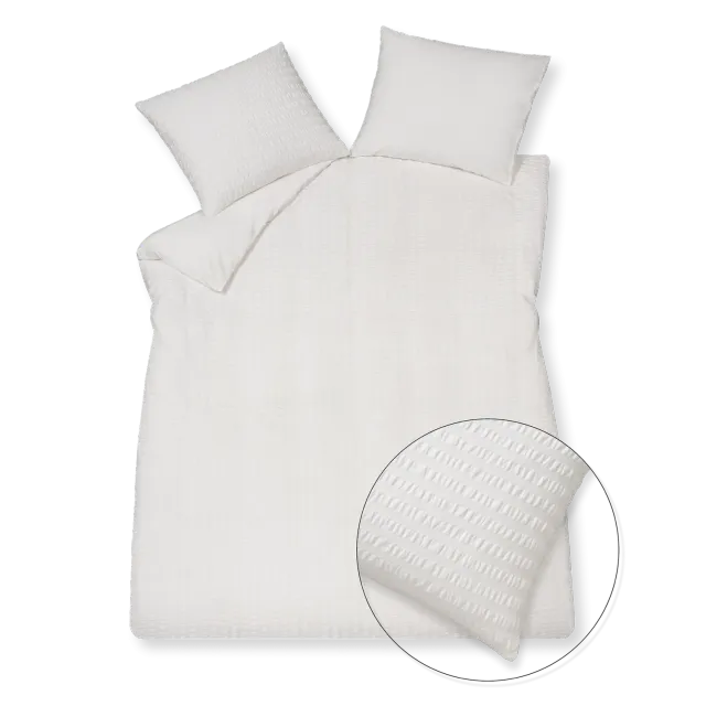 Vandyck Pure 80 dynebetrekksett white 140x200 hvit