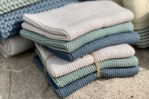Solwang Design Nordic Breeze karklut 3-pk lyseblå økologisk