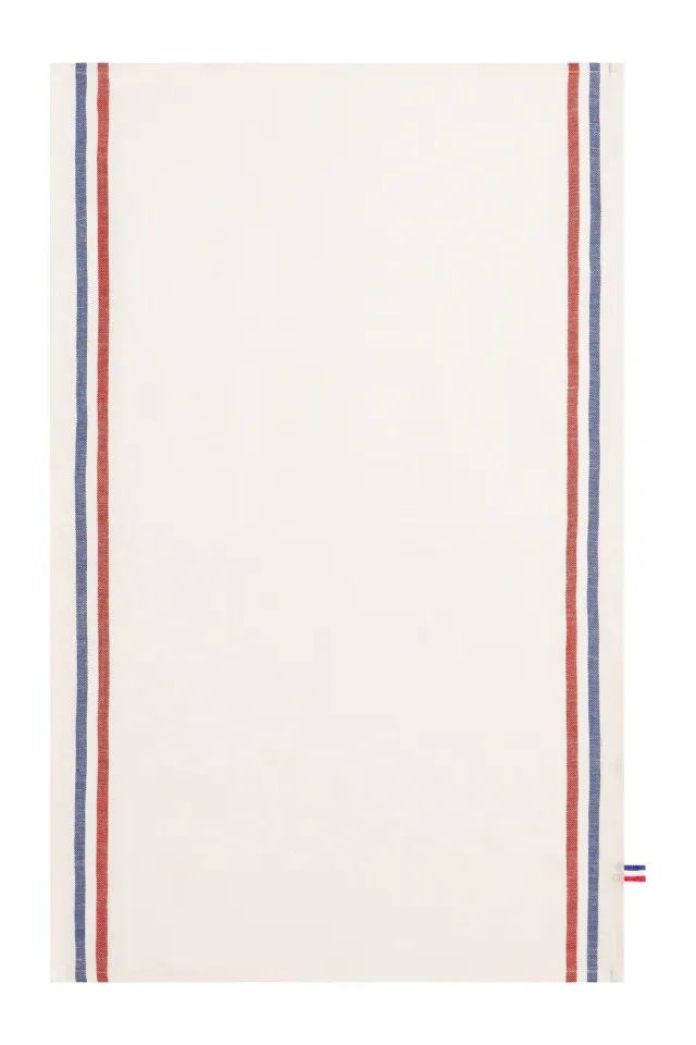 Coucke Tricolore kjøkkenhåndkle 43x65 cm lin
