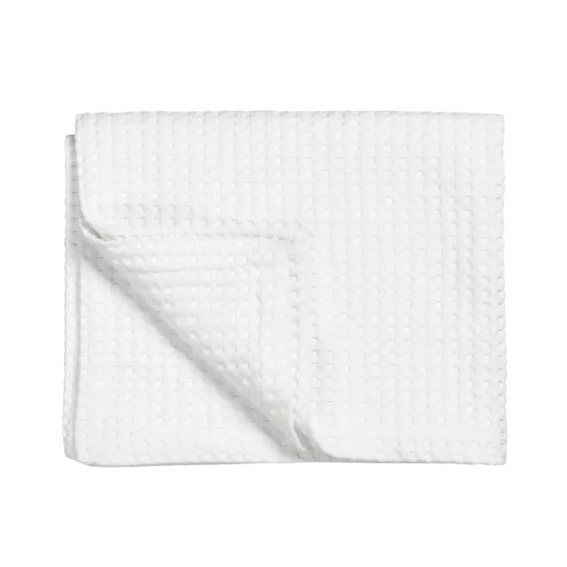 Vandyck Home Pique sengeteppe 160x250 white vaffel