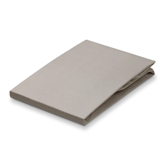 Vandyck Percale laken stone 90x200 bomull