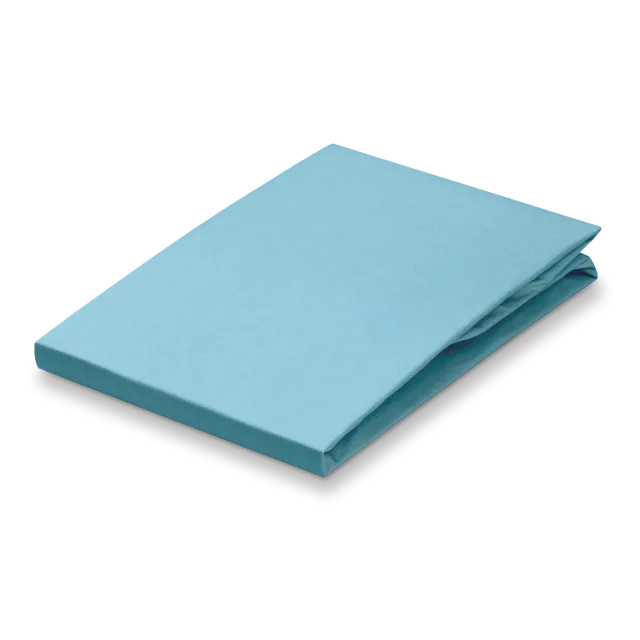 Vandyck Percale lakensett ice blue bourdon bomull
