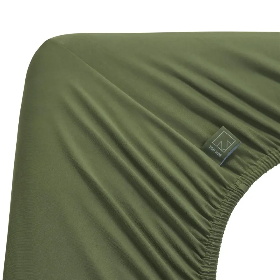 Beddinghouse Dutch Design Jersey Stretch laken 180x220 grønn