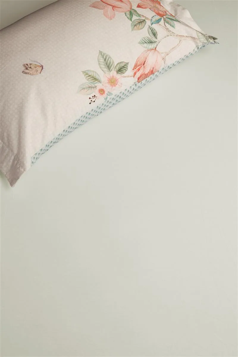 Pip Studio Royal Nights jersey laken 100x200 cm offwhite bomull