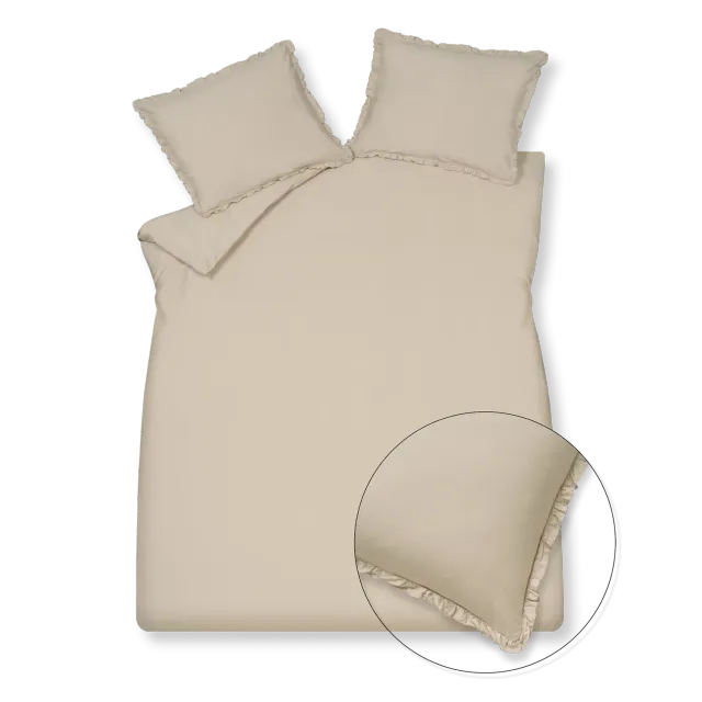 Vandyck Pure 83 dynetrekksett linen 140x200 perkale