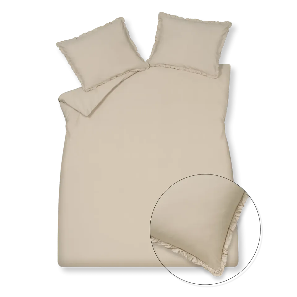 Vandyck Pure 83 dynetrekksett linen 140x200 perkale