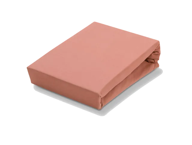 Vandyck Jersey Soft topperlaken brick dust stretch