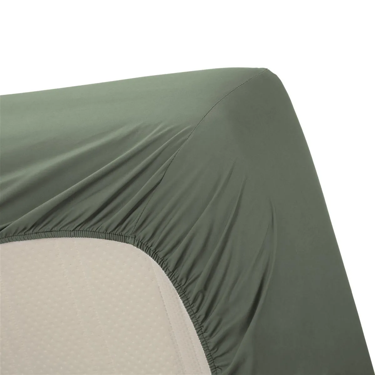 Ambiante Bamboo Cotton laken 90x200 grønt bambus