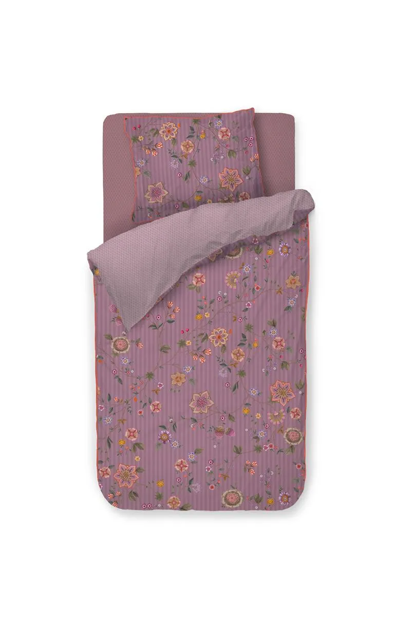 Pip Studio Flores Bailando dynetrekk 140x200 lilla perkal