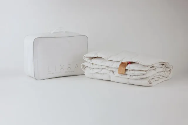 Lixra Wool ulldyne lun 140x200 cm fransk ull