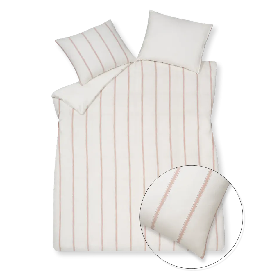 Vandyck Pure 77 sengesett offwhite bomullslin