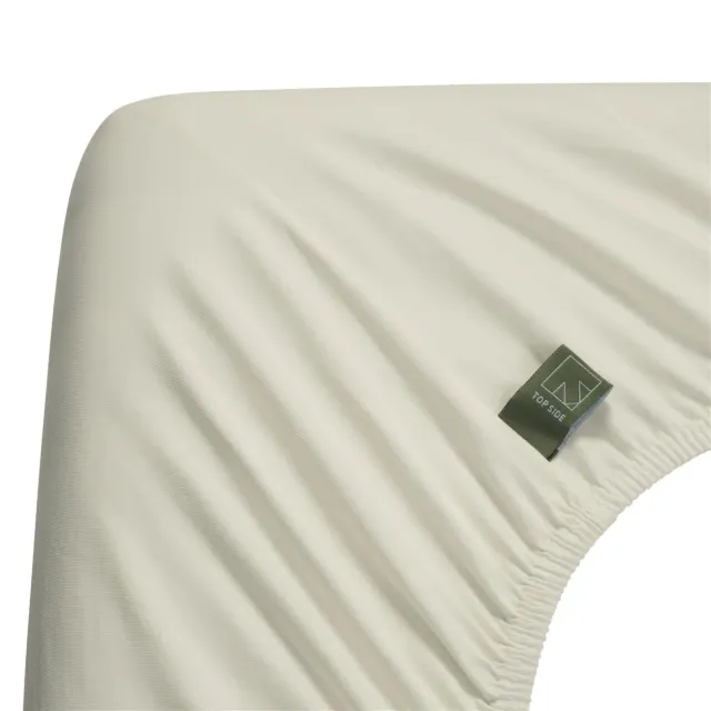 Beddinghouse Dutch Design Jersey Stretch splittlaken offwhite 160x220