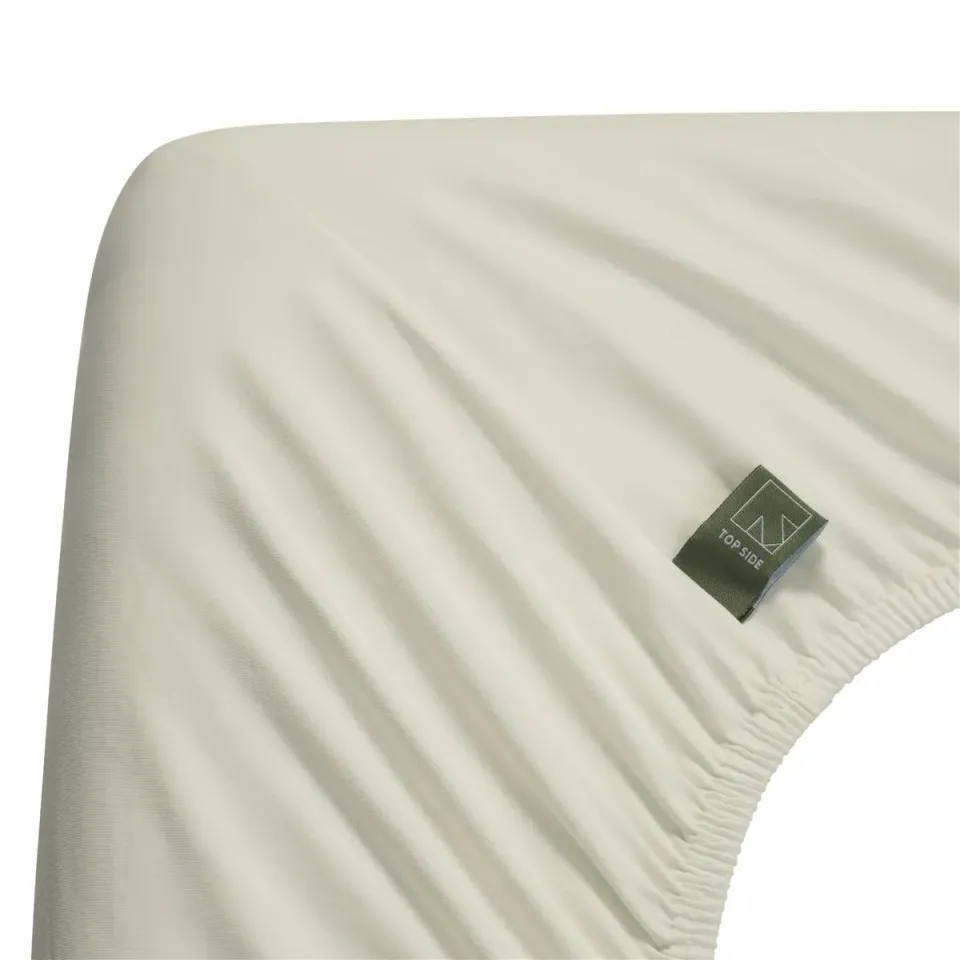 Beddinghouse Dutch Design Jersey Stretch splittlaken offwhite 160x220