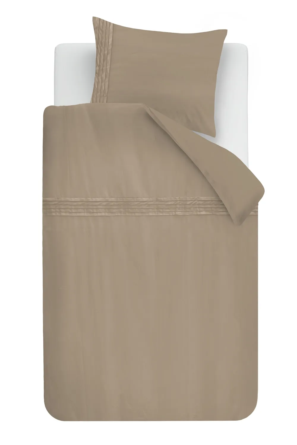 Beddinghouse Osiris dynetrekk taupe 140x200 cm