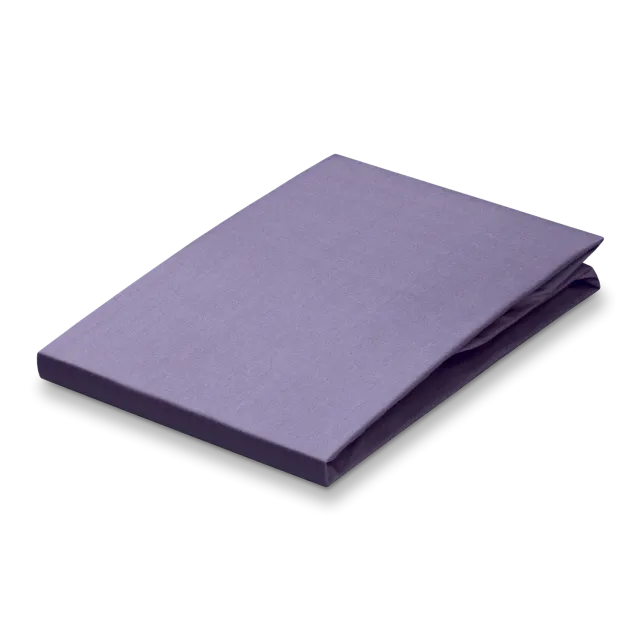Vandyck Percale laken purple 160x260 mercerisert bomull
