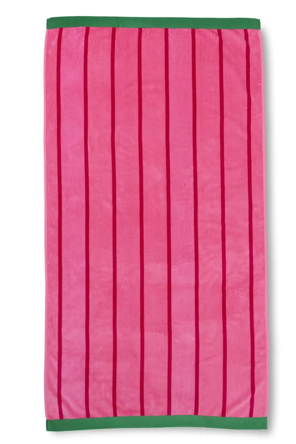 KAAT Amsterdam Summer Sweet strandhåndkle rosa 100x180 cm