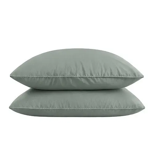 Ambiante Cotton putevar 60x70 grønn bomull 2-pk ensfarget