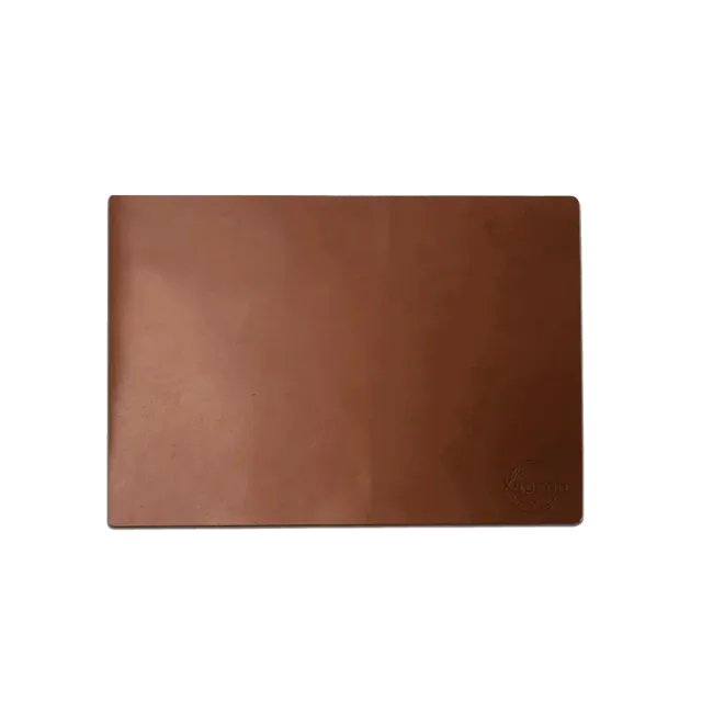 Xapron skrivebordsmatte i bøffelskinn 60x40 cm brun