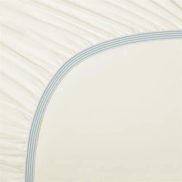 Pip Studio Royal Nights jersey laken 100x200 cm offwhite bomull