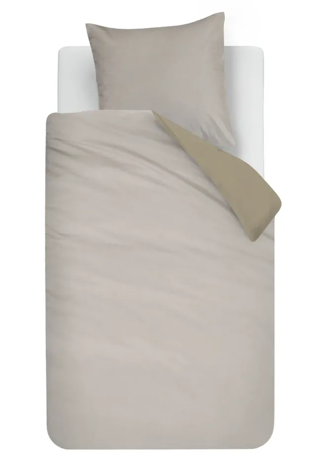 Beddinghouse Warm dynetrekk 140x200 sand flanell