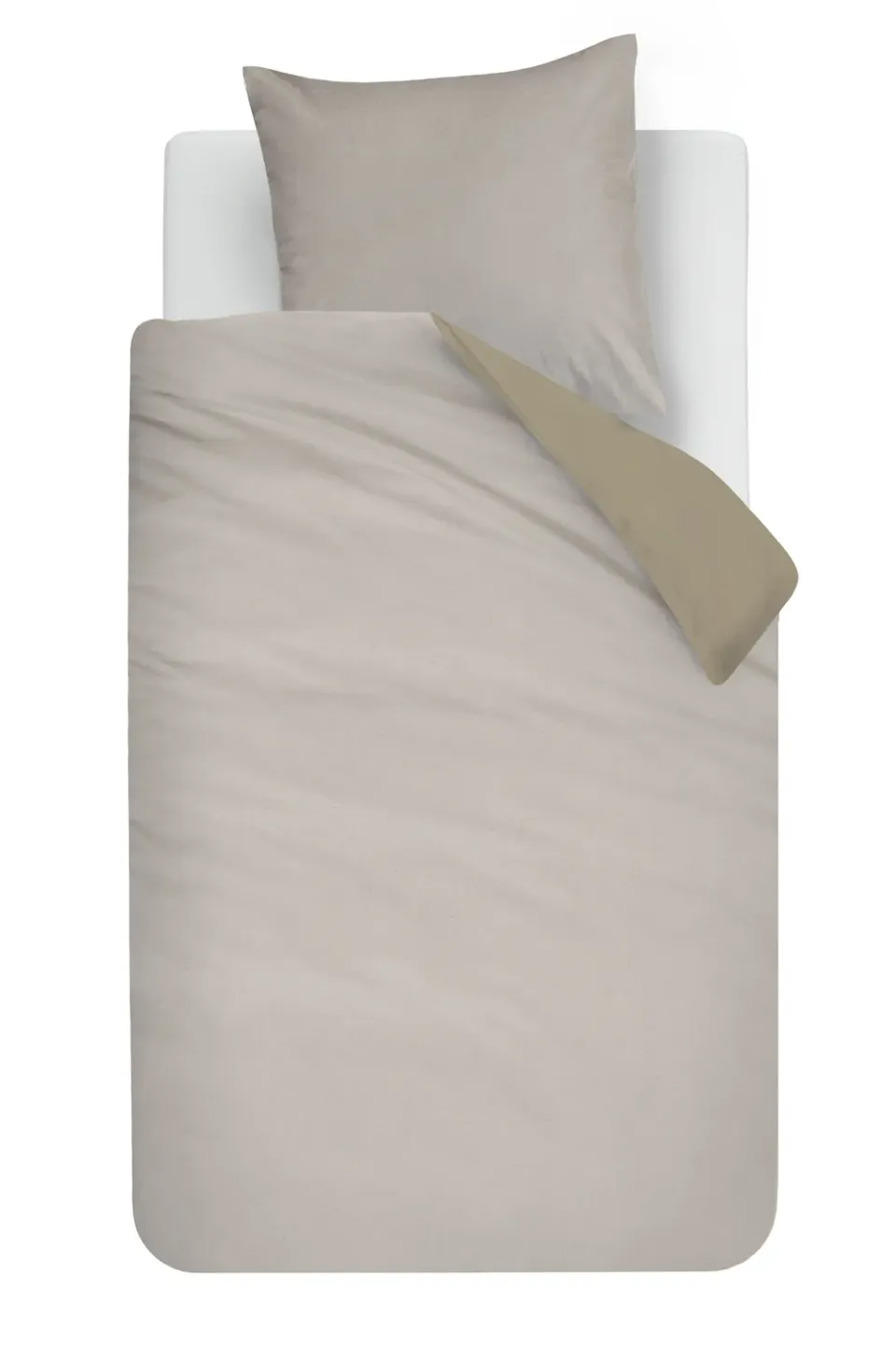 Beddinghouse Warm dynetrekk 140x200 sand flanell