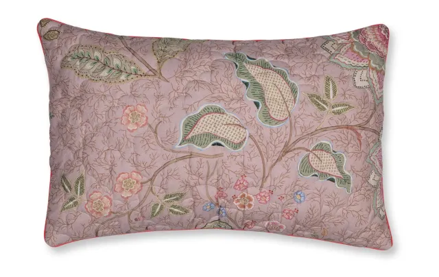 Pip Studio Mumbai Morning pyntepute 45x70 cm rosa blomstret