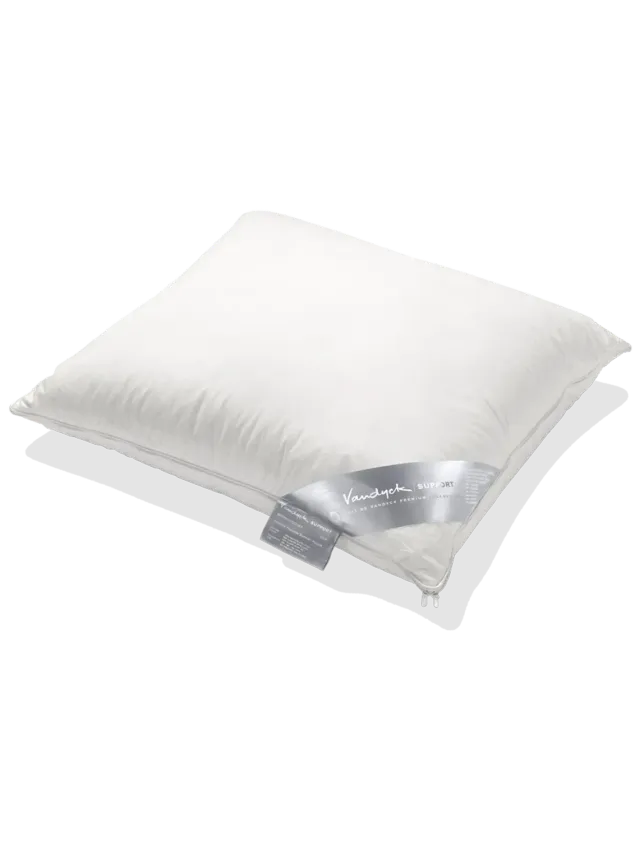 Vandyck Premium pute Support 60x70 – lateks og dun