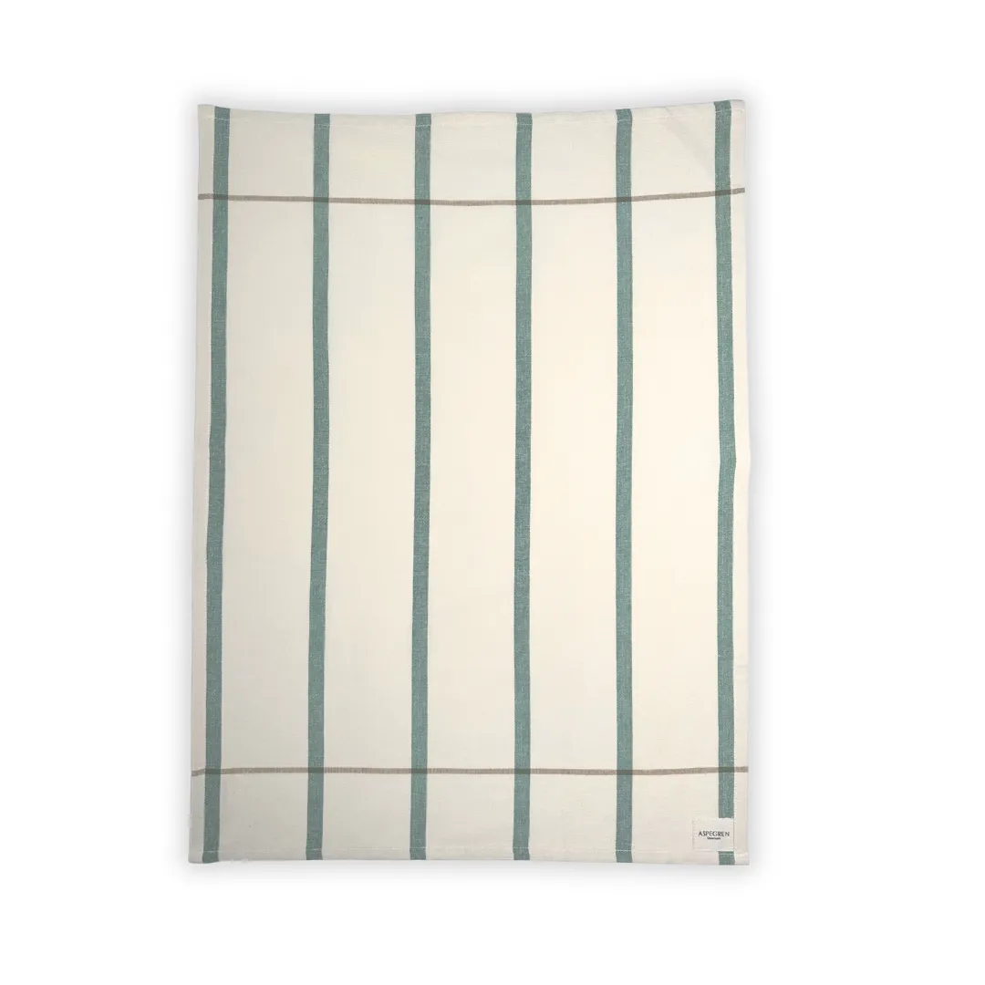 Aspegren Denmark Strada kjøkkenhåndkle spinat 50x70 cm økologisk
