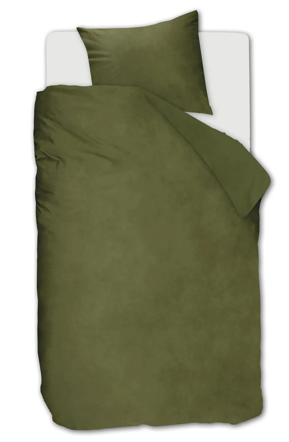 Ambiante Velvety dynetrekk 140x200 grønn fløyel