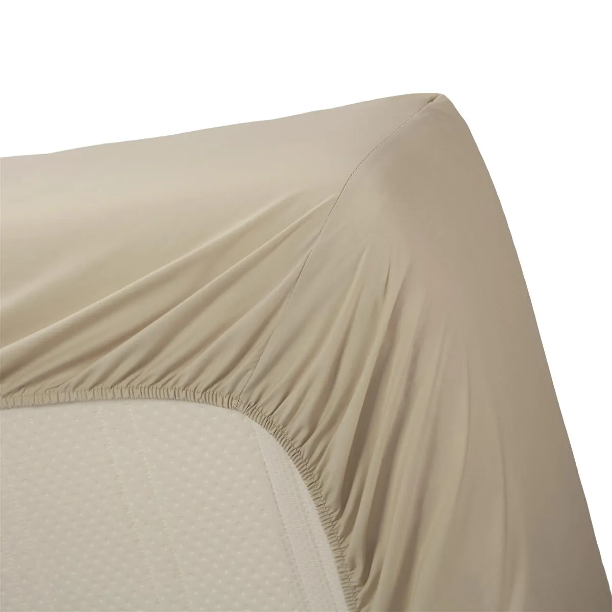 Beddinghouse Percale laken sand 90x200 cm bomull