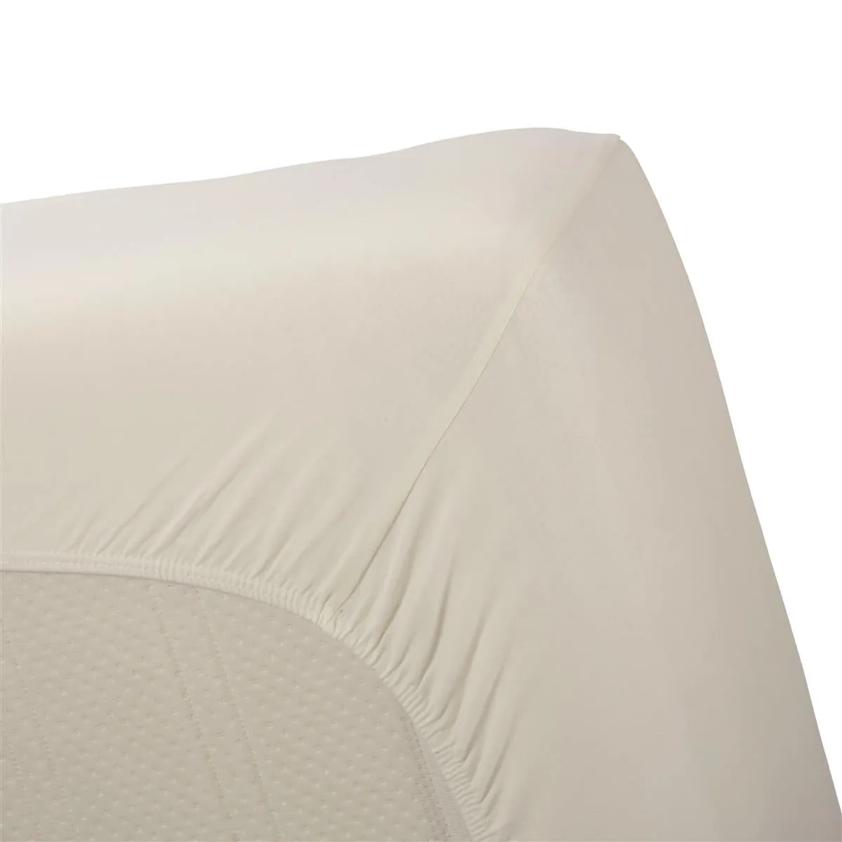 Beddinghouse Jersey Stretch laken 90x200 offwhite bomull