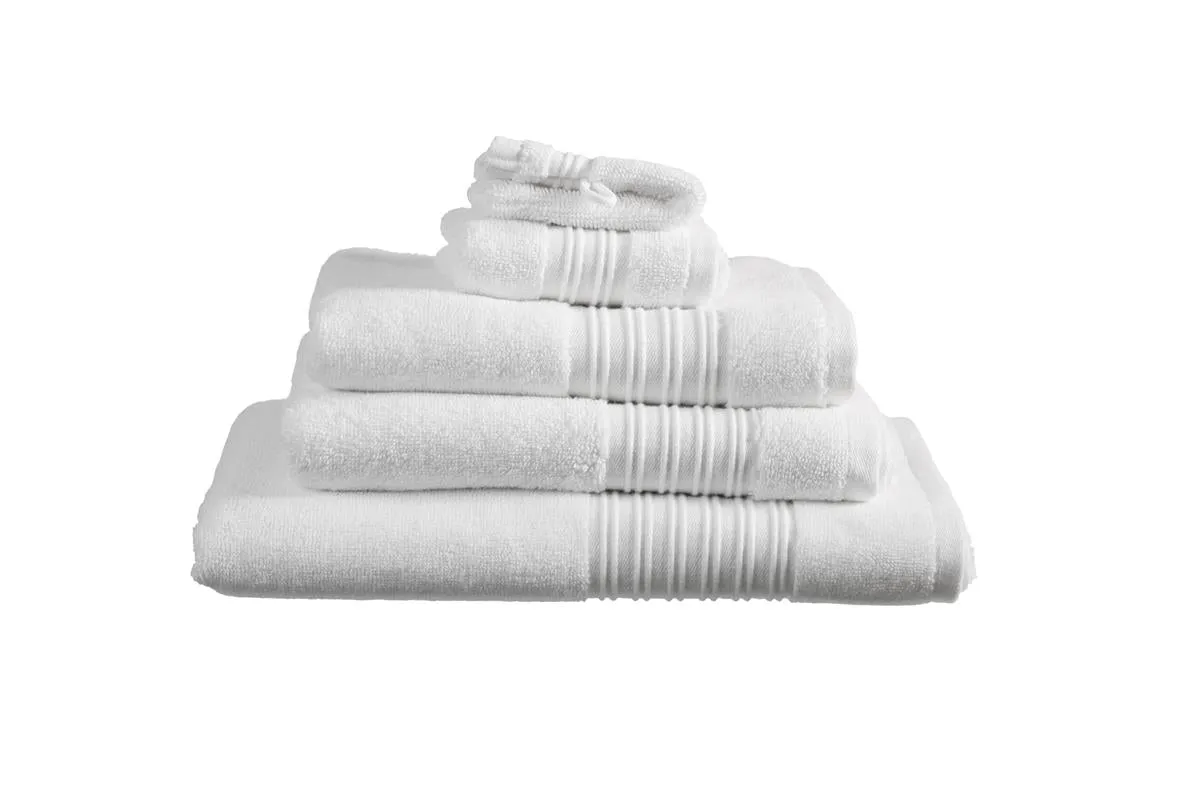 Beddinghouse Sheer badlaken 140x70 cm hvit bomull 600 g
