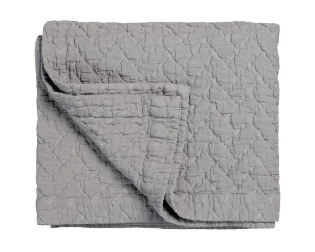 Vandyck Pure 10 sengeteppe 180x260 grå