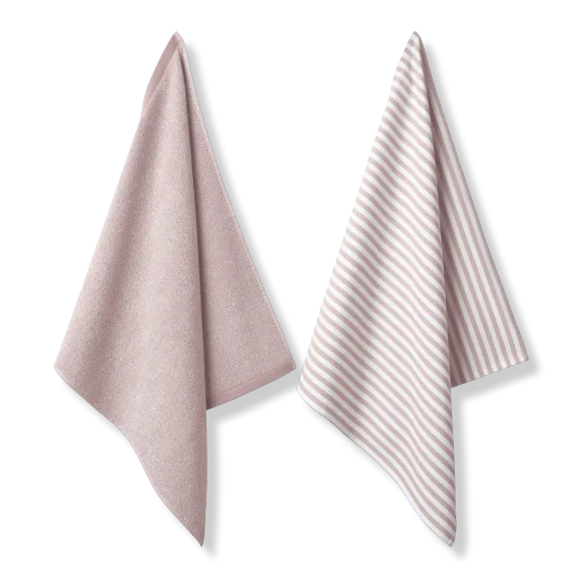 Vandyck Pure Kitchen kjoekkensett sepia pink bomull