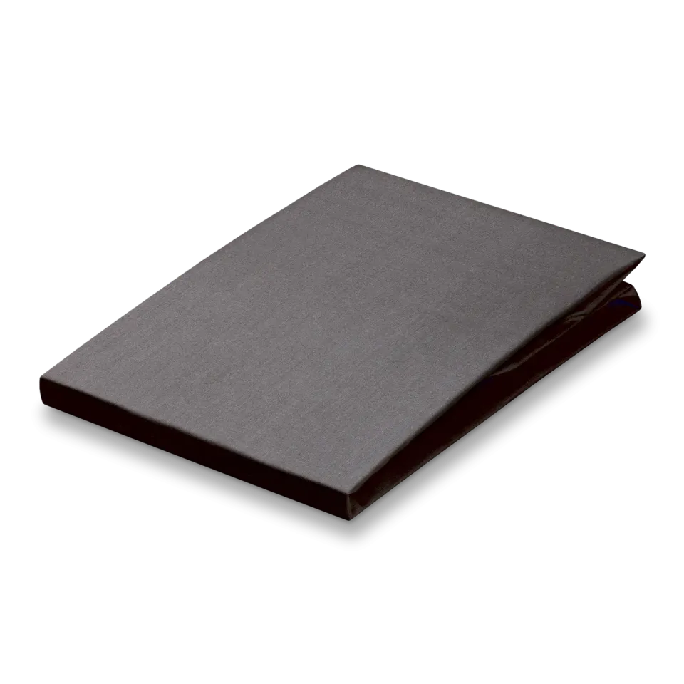 Vandyck Percale topplaken 180x200 antrasitt bomull