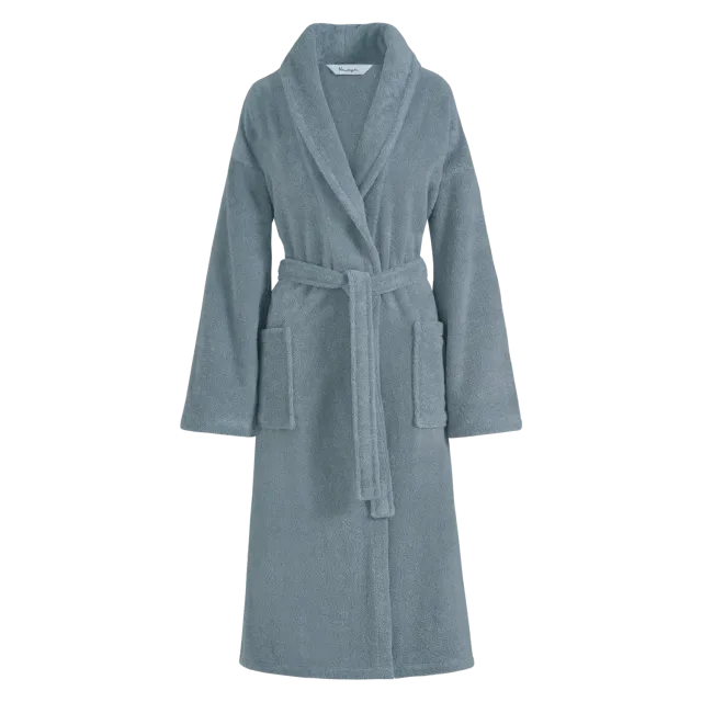Vandyck Ranger badekåpe dusty blue Large amerikansk bomull