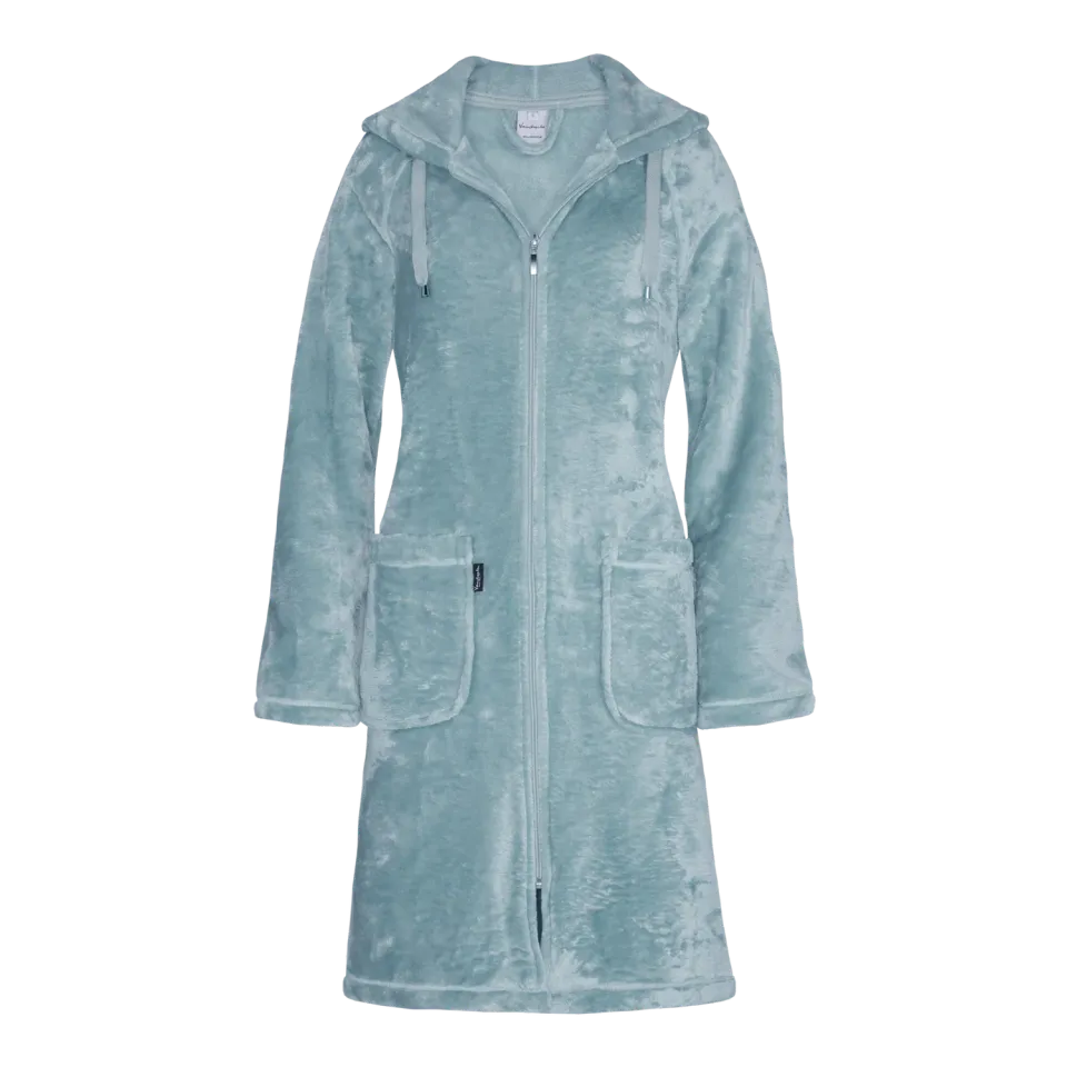 Vandyck Julia badekåpe pearl blue XSmall resirkulert