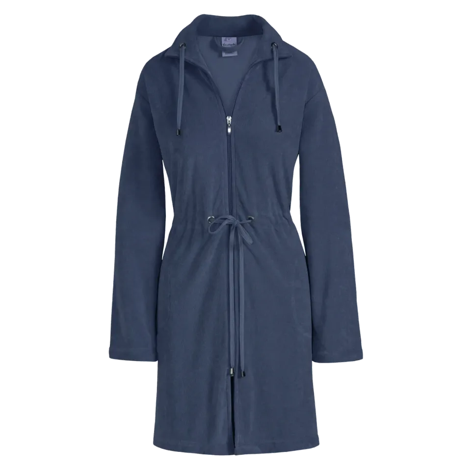 Vandyck Vogue badekåpe indigo Large jersey