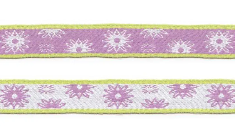 Aspegren Denmark Twinkle bånd lilac 1cm 3m polyester